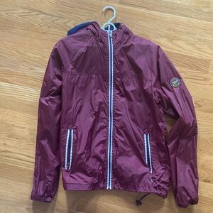 Arsenal Direct Maroon Windbreaker - Size M - Gently Used Condition